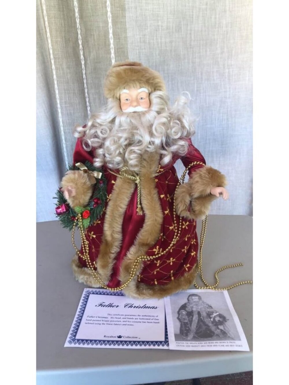 Vintage Father Christmas Royalton Collection Santa Clause